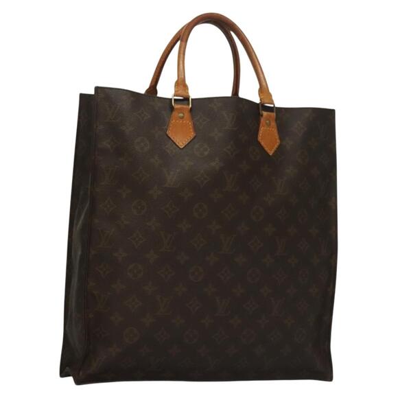 LOUIS VUITTON Monogram Sac Plat Hand Bag M51140 - Picture 1 of 16